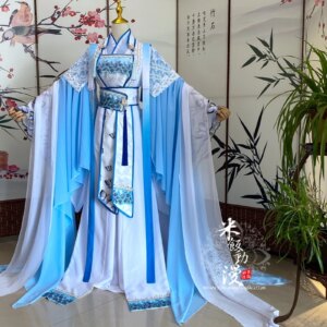 COS Ancient Costume Pattern ShimingShen Qingxuan Shen Lanzhou Cosplay Costume Mo Dao Zu Shi Tian Guan Ci Fu Han Fu Halloween