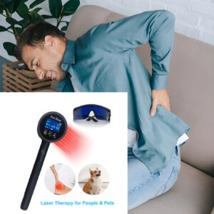 808nm 650nm Physiotherapy Apparatus Cold Laser Therapy Equipment for Joint Pain Relief Injury Sciatica Sprains Treatment
