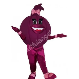 New Adult Hot Sale Foam Purple Onion Doll Fancy Cartoon Mascot Costume Plush Christmas Fancy Dress Halloween Mascot Costume