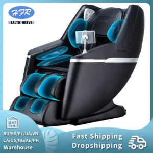 Quick delivery locally in the US, 2-year warranty, 4D Foot Roller Shiatsu Office Chair Zero Gravity full body Massage Chair