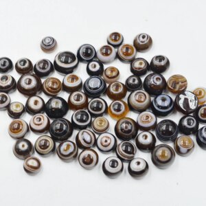 60PCS 12-20MM natural stone. Tibet Tianzhu. Loose beads. DIY ring inlay. Ring face (the product is very exquisite)
