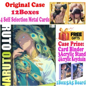 2025 Newest Wholesale A5 Size Leka Wenchuang Naruto Collection Colored Paper Artboard Trading Sasuke CCG TCG Gift