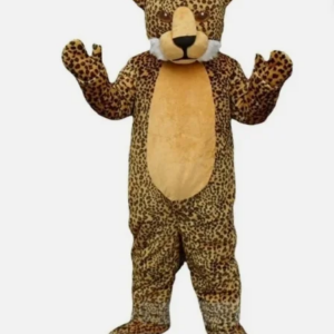 New Adult Hot Sale Foam Cute Halloween Leopard Cartoon Mascot Costume Plush Christmas Fancy Dress Halloween Mascot Costume