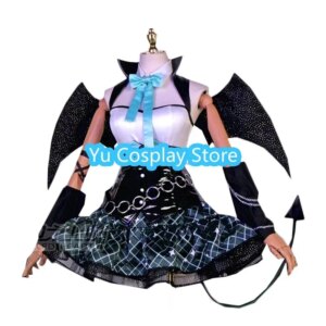 Yu-Cosplay Demon Cosplay Costumes Cute Party Dress Suit For Cosplay Witch Vampire Clothing Halloween Party Uniforms Custom Made