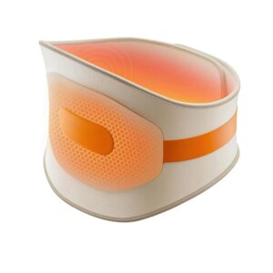 Factory Wholesale Graphene Waist Lumbar Vibration Massage Heating Therapy Pad Belt USB Connection Waist Massager
