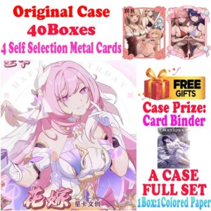 Wholesale 2025 Lastest Huajiamiyue Collection No duplicate Colored Paper Waifu Miko TCG Doujin Toys And Hobby Gift