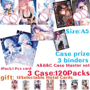 Wholesale New Butterfly Sea Dream Flower Collection cards A5 Board Waifu Furina,Rem,Yor ,Kafka TCG Doujin Toys And Hobby Gifts