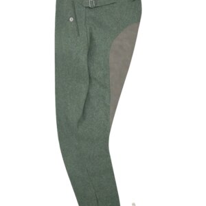 GUWN-B047 WWII German Elite M43 Field Grey Wool Mounted Troops Riding Breeches