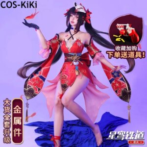 COS-KiKi Honkai: Star Rail Sparkle Game Suit Gorgeous Dress Uniform Cosplay Costume Halloween Party Role Play Outfit Women