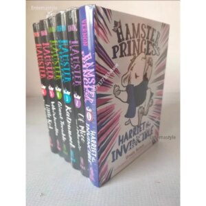 6 Books/Set Hardcover Hamster Princess Series Hamster Princess Children Humor English Storybook Livre Libros En Español