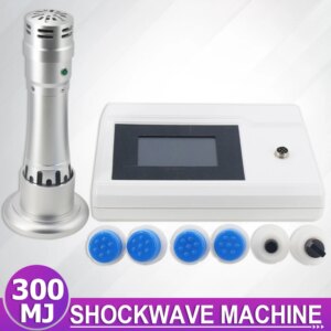 Shockwave Therapy Machine For Massage Effective ED Treatment And Limbs Pain Relief Relaxation Portable Shock Wave Massager 300MJ