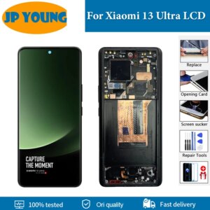 6.73” AMOLED For Xiaomi 13 Ultra LCD Display Touch Screen Digitizer Assembly 2304FPN6DC For Xiaomi 13Ultra Replacement Parts