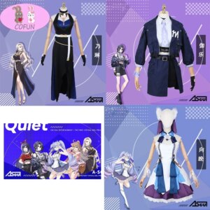 Vtuber A-SOUL Ava Carol Eileen Cosplay Costume Uniform Anime Party Role Play Halloween cosplay Han Culture Elements