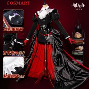 COSMART Arknights Entelechia Women Cosplay Costume Cos Game Anime Party Uniform Hallowen Play Role Clothes Clothing