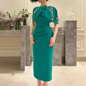 Little Daisy Customized Classic Modern Style Formal Evening O-Neck A-line Beadings Bespoke Occasion Dresses