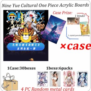 New Nine Yue Cultural One Piece Acrylic Boards Goddess Story Waifu Cards Bikini Swimsuit Design for ACG CCG TCG Fans Gift