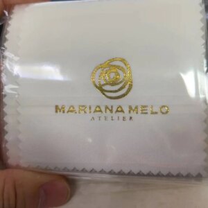 4000pcs Emboss Custom LOGO 8*8cm Silver Polish opp bags Cloth for silver Jewelry Cleaner Blue Microfiber suede fabric material