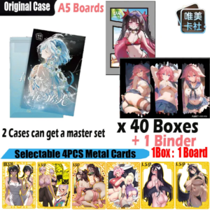 New A5 Size Board “HUA JIAN SHE GUANG ” Waifu Collection Card Hobby Genshin CCG Card Shenhe Doujin Toys Board Gifts