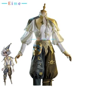 Weeping Clown Cosplay Costume Game Identity V Joker Cosplay Clothing Party Suit Halloween Carnival Uniforms Custom Made