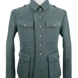 GUDA-070 WWII German M42 Heer NCO Fieldgrey Gabardine tunic Feldbluse