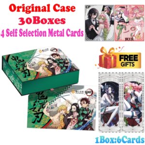 2025 Newest Case Wholesale Chengxin Culture Demon Slayer Colored Paper Card Shinobu Trading Mitsuri CCG TCG Hobbies Gift