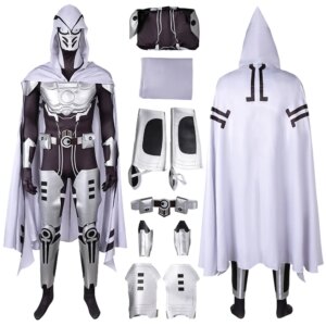 Marc Cosplay Costume Men Spector Clothes Game Rival Male Superhero Moon Outfits Man Party Uniform Carnival Role Play Suits