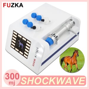 Shockwave Therapy Machine For Horse and Animals Pain Relief Veterinaria 300mj Shock Wave Equipment Body Massager