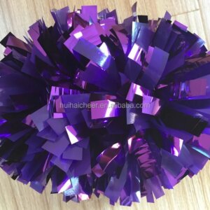 30pcs 2024 Wet Look Mix Metallic Pom Poms for Cheerleading with Factory Price