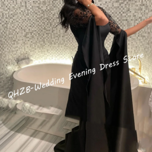 Elegant O-Neck Appliquins Beading Lace Straight Formal Evening Dresses Birthday Party Prom Gowns Customized