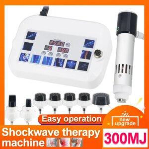 300MJ Shockwave Therapy Machine Effectively Relieve Muscle Pain Deep Body Massage Professional Shock Wave Instrument Household