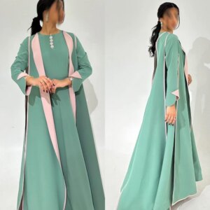 Customized Jersey Beading Formal A-line O-Neck Bespoke Occasion Gown Long Es Casual