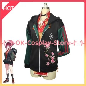 [Custom Made] Game Blue Archive Kayama Reijo Cosplay Costume Party Suit Coat Cheongsam Dress Suit Halloween Uniform Anime Clothe