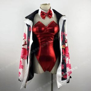 COS-HoHo [Customized] Anime Blue Archive Cleaning&Clearing Mikann Neru Bunny Girl Lovely Jumpsuits Uniform Cosplay Costume Women