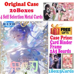 2025 Newest Case Wholesale Hangka Culture Demon Slayer Acrylic Colored Card Shinobu Trading Mitsuri Tanjiro CCG TCG Hobbies Gift