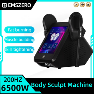 EMSZERO RF Machine EMS Body Sculpting Machine EMS Fat Burning Hiemt Slimming Muscle Stimulator 6500W 200HZ