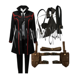 Anime Cosplay Nagumo Hajime Costume Black Outfit For Man And Women Girls cos ——customized