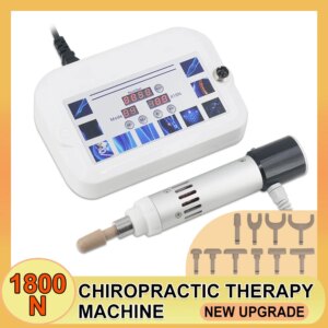 Electric Chiropractic Adjusting Tools Pain Relief Body Muslc Massage 1800N Chiropractic Therapy Machine Spine Correction Gun