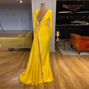 Customized Fashion Exquisite Mermaid Beading Slim Sexy Fascinating Beautiful Beach Mopping Dresses For Women New 2024 High Quali