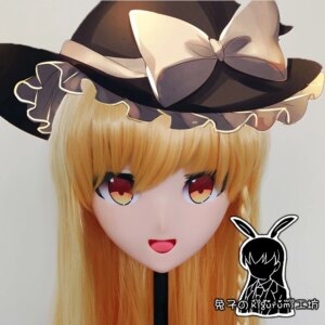 (RB9106)Full Head Quality Handmade Female/Girl Resin Japanese Anime Cartoon Character Cosplay Kigurumi Mask