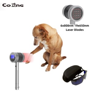 COZING Laser Therapy Physiotherapy Laser Diodes 808nm High Intensity Pain Relief Device