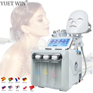 7 in 1 Water Dermabrasion Facial Machine Professional Deep Cleansing Lifting Skin Scrubber Aqua Peeling Spa Beauty Devices