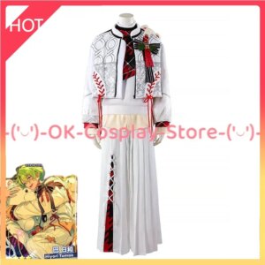 [Custom Made] Tsukinaga Leo Tomoe Hiyori Cosplay Costume Game Ensemble Stars Christmas Day Cosplay Suit Halloween Uniform