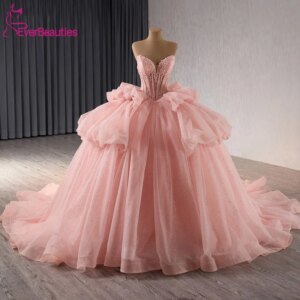 Ball Gown Quinceanera Dress Tulle Lace Appliques Prom Party Dress for Girls Sweetheart Vestidos De 15 Quinceañera Evening Dress
