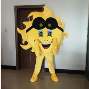 New Adult Hot Sale Foam Cute Custom Sun Cartoon Mascot Costume Plush Christmas Fancy Dress Halloween Mascot Costume