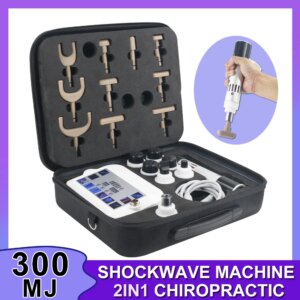 Physiotherapy Shockwave Therapy Machine For ED Treatment Electric Chiropractic Correction Device Pain Relief Massager 300MJ