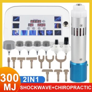 300mj Shockwave Therapy Machine 17 Probes ED Treatment Pain Relief Joint Portable Shock Wave Equipment Electric Chiropractic