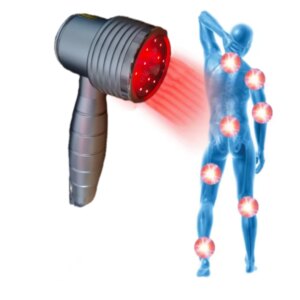 2 in 1 16 Diode 650nm+808nm Pain Relief Cold Laser Physiotherapy Machine Near Infrared Light Therapy For Neck And Back Pain