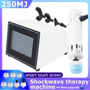 250mj Shockwave Therapy Machine Pain Relief Shock Wave Chiropractic Correction Gun Physiotherapy Body Massager