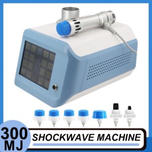 300MJ Shockwave Therapy Machine ED Treatment Relief Patellar Tendonitis Pain Body Relax Massage Shock Wave Equipment Health Care