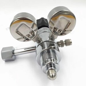 R31 series pressure reducing valve, stainless steel double-stage reducing laboratory small flow regulating stable air outlet